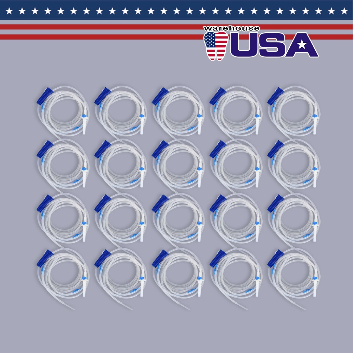 50X Disposable Dental Implant Surgery Irrigation Tube Tubing C type Fit WH NSK