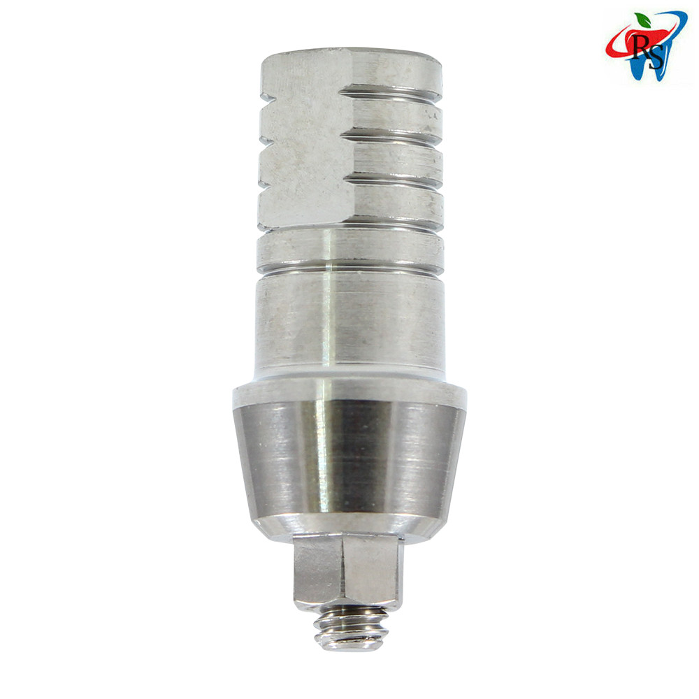 5x Dental Imp lant Straight Shoulder Abutment Wide Platform Internal Hex 2.42mm