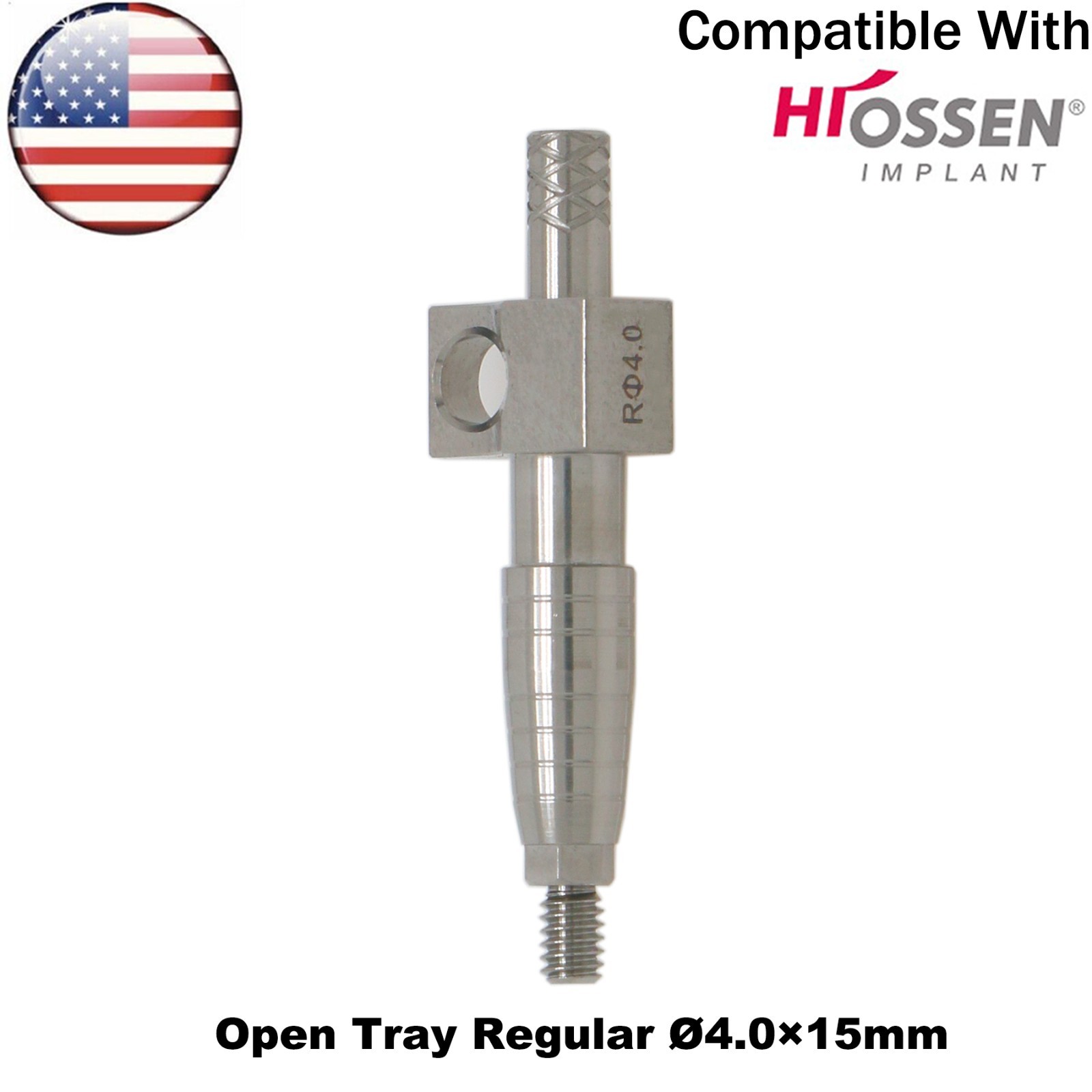 Dental Transfer Impression Coping Open Closed Tray lab Analog Fit Hiossen Osstem