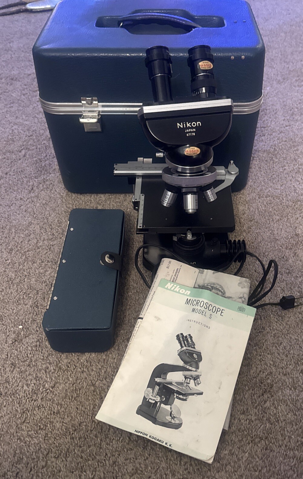 Nikon Microscope MODEL S
