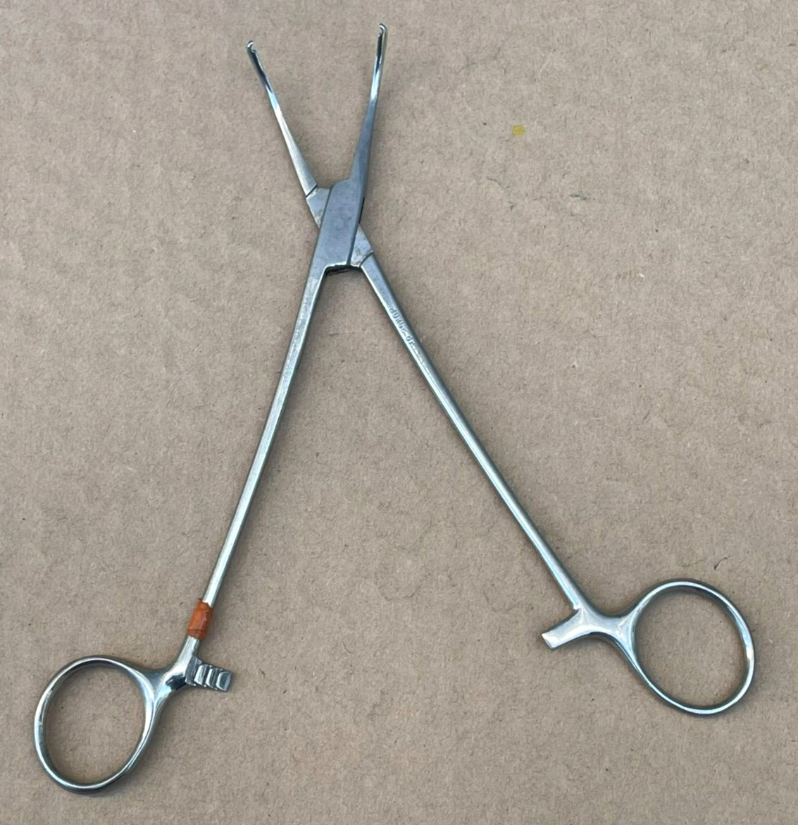 Unbranded Vaginal Forceps Curved Stainless Steel