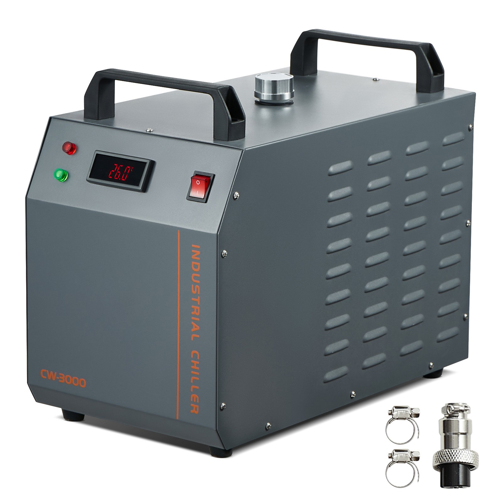 Uimoso Air-cooled Industrial Water Chiller CW-3000 12 L 12 L/min for Laser Tube