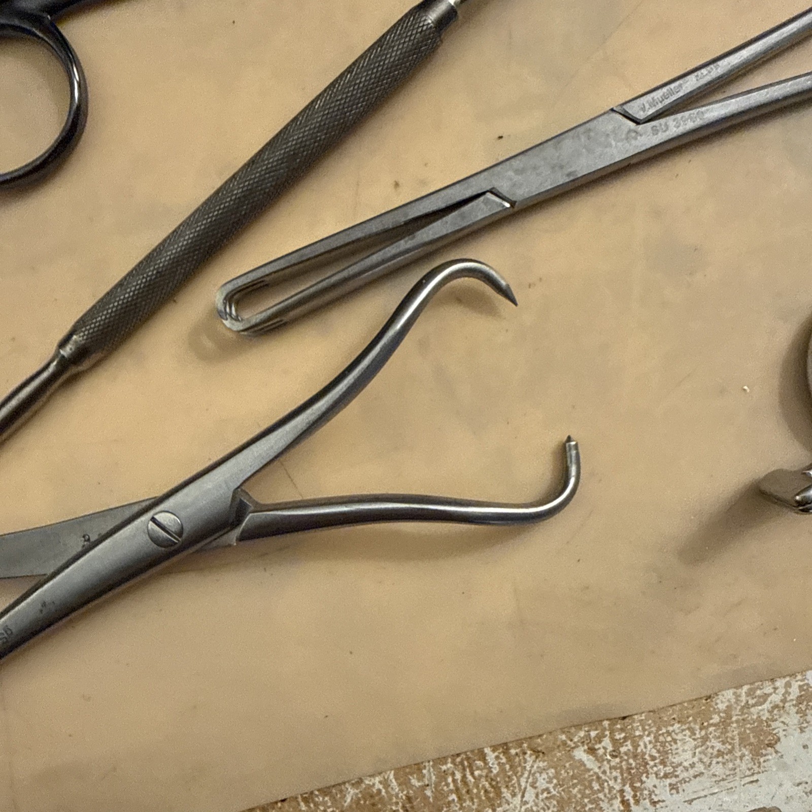 40 Surgical Needle Holder Forceps Various Stainless Curved Straight German