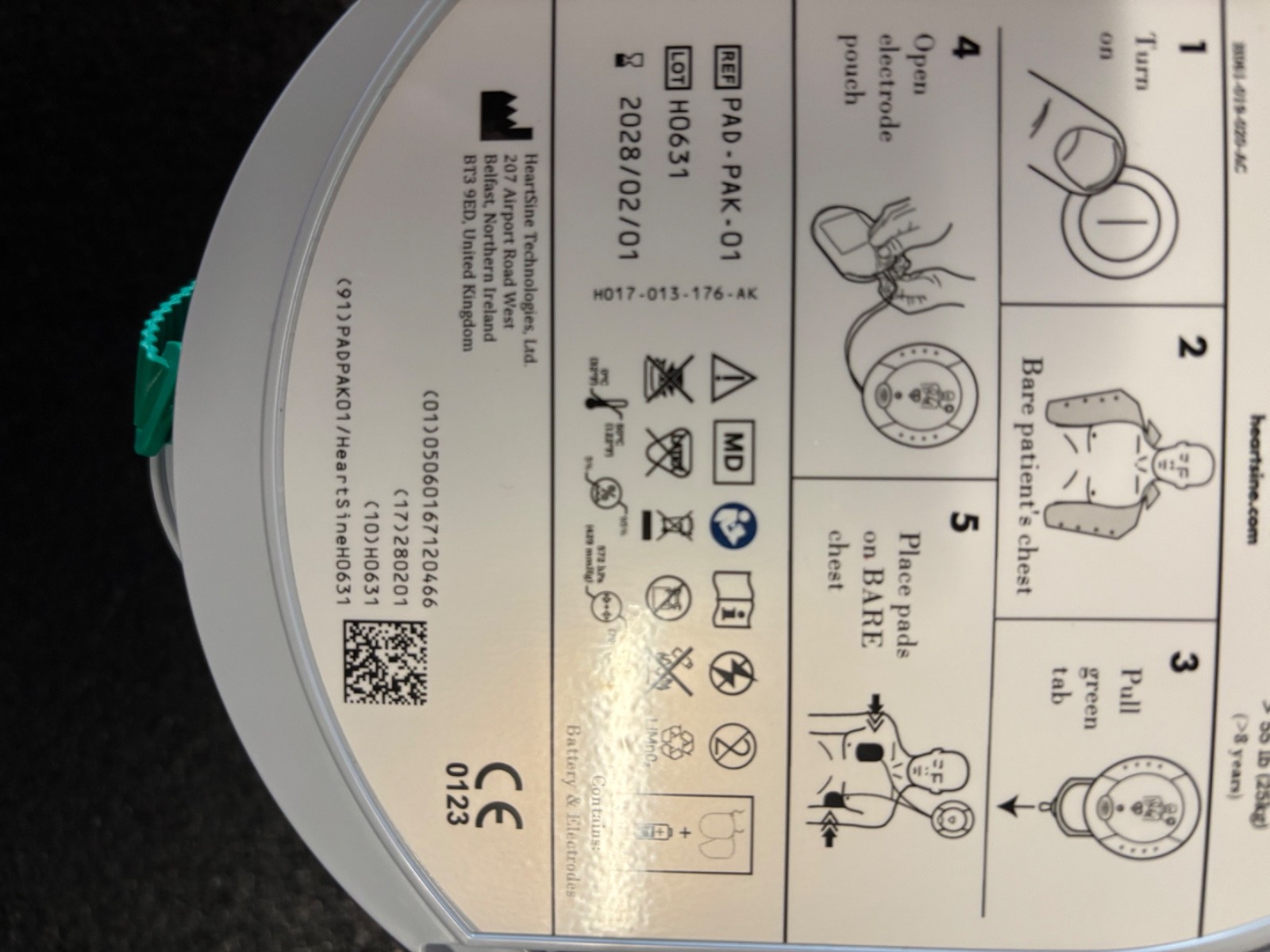 AED heartsine 450p