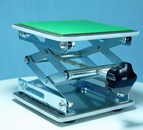 Laboratory stainless steel lifting platform 150*150 Load bearing 10kg