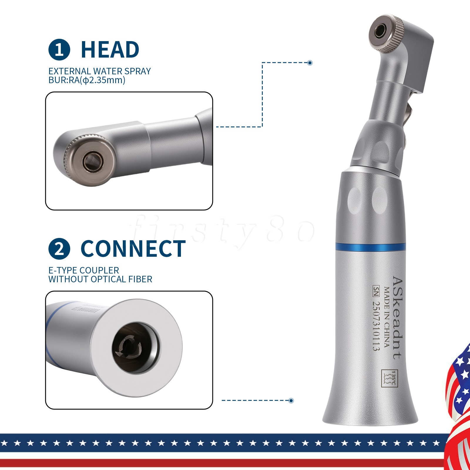 turbina LED pieza de mano alta baja velocidad 4/2HOLE High Low dental estilo NSK