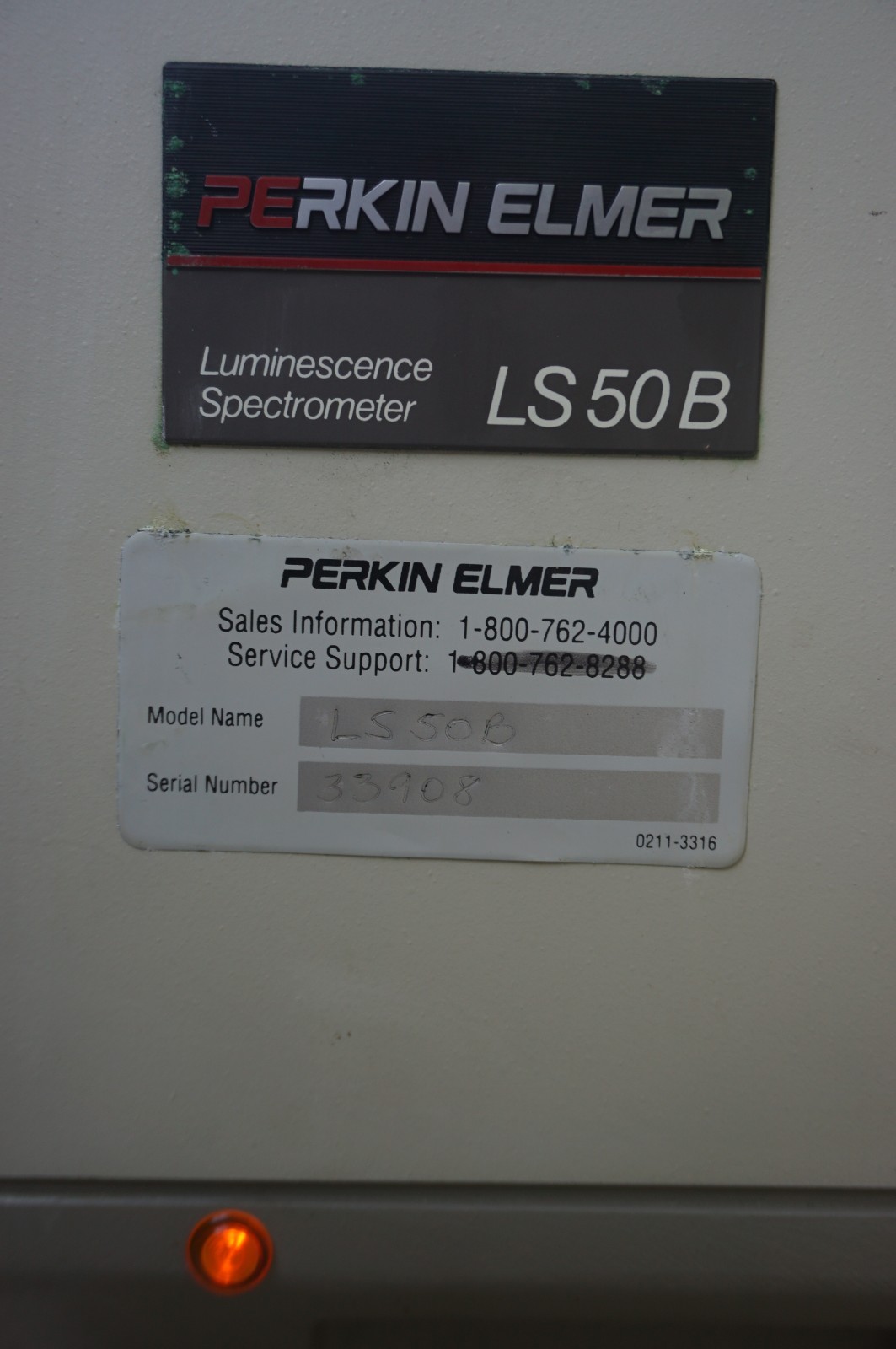 Perkin Elmer LS50B Luminescence Spectrometer