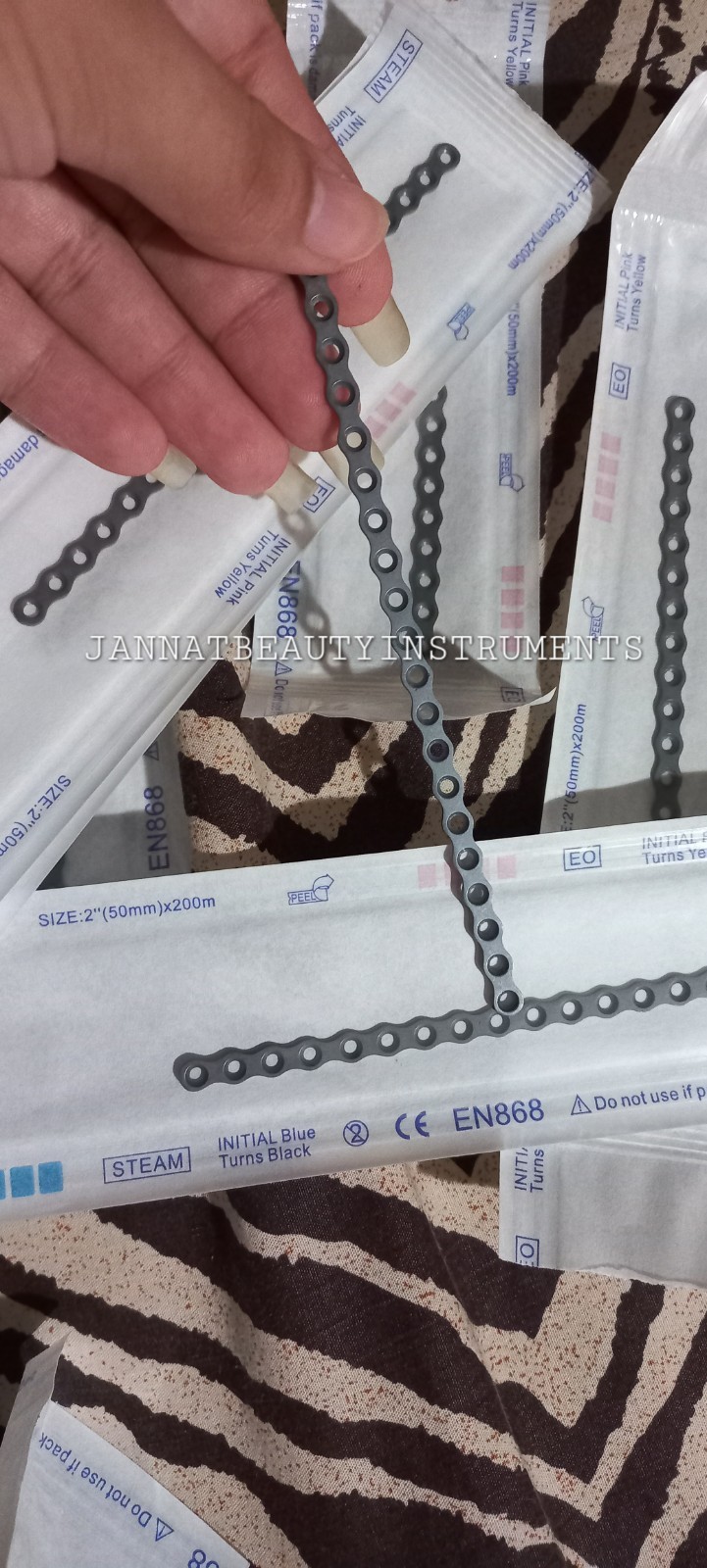 Straight Plates 10pc & Curved With 14 Holes 10pc 1.5 & 2.0 Driver 2pc