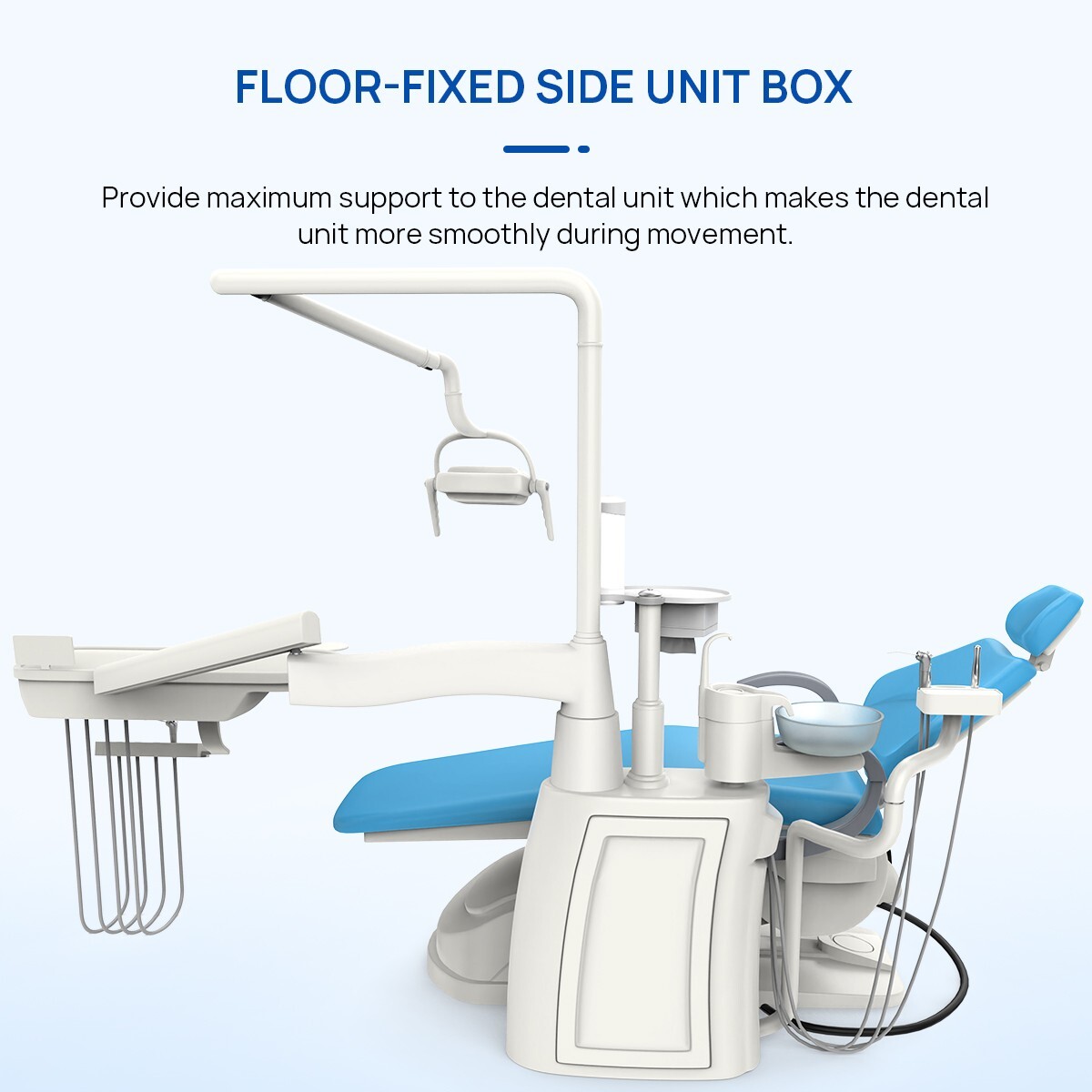 Dental Unit Chair DC Motor Computer Control F6 /Delivery Unit Suction System 4H