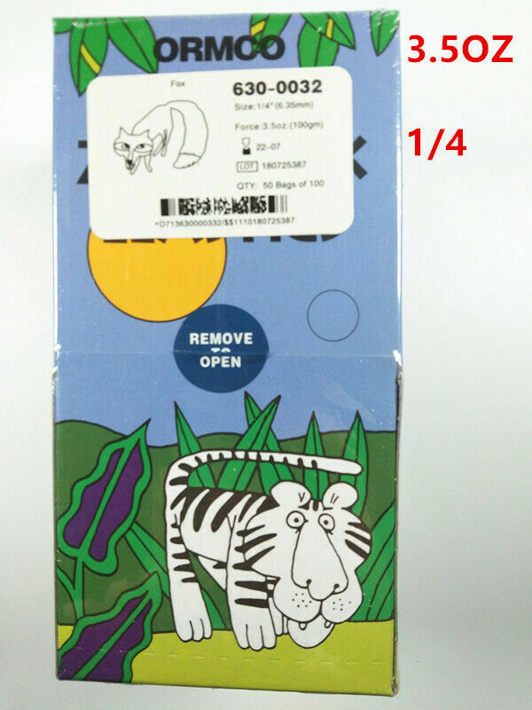 5000Pcs Dental ORMCO Zoo Pack Orthodontic Yellow Elastic Bands Ties 3.5OZ Box