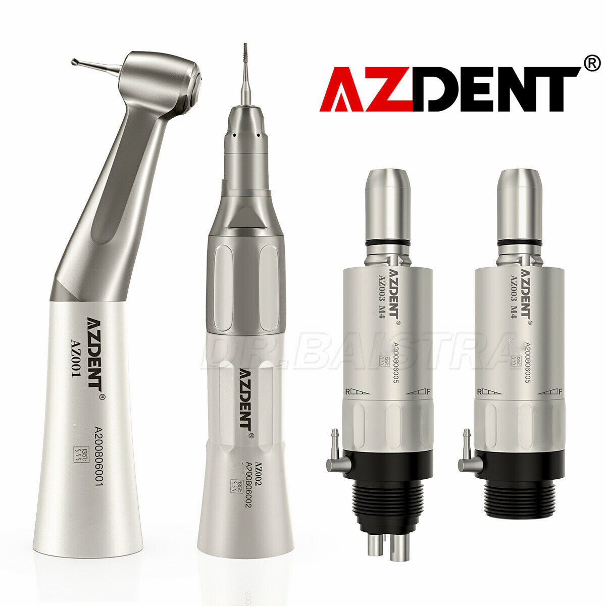 NSK Style Dental Slow Low Speed Handpiece Straight Contra Angle Air Motor 4/2H