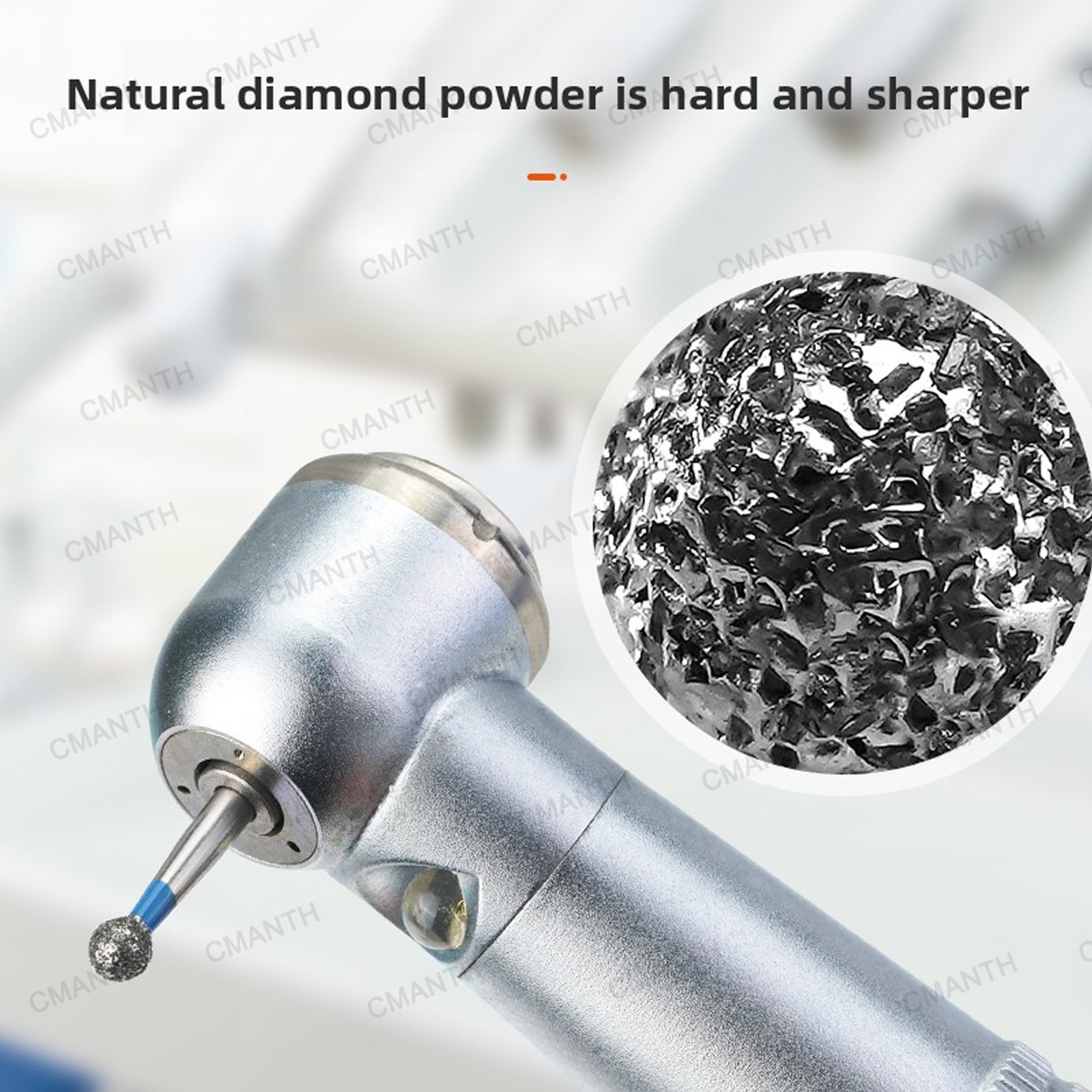 20Pcs Dental Diamond Burs FG High Speed Bur FO Flame Ogival End Extra Fine USA