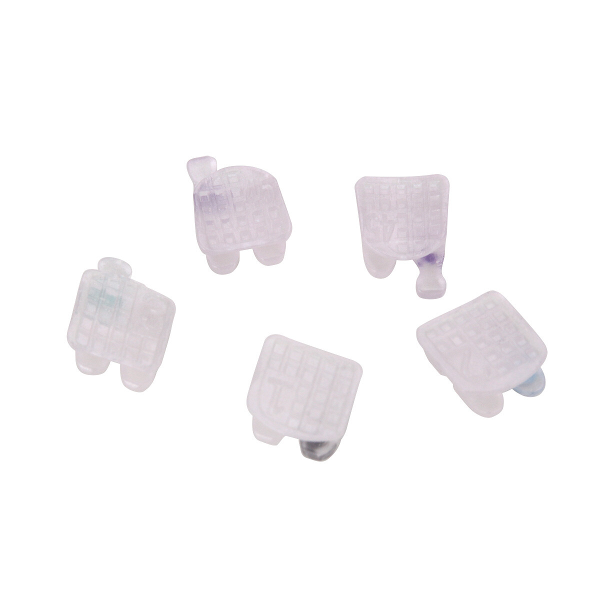 Dental Ortho Monocrystalline Sapphire Brackets /Ceramic Braces Roth MBT 022 /018