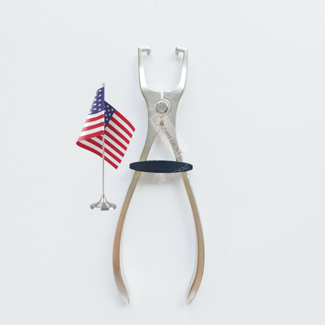 Dental Matrix Ring Forceps Clamping Ring Placement Plier Separate Titanium Rings