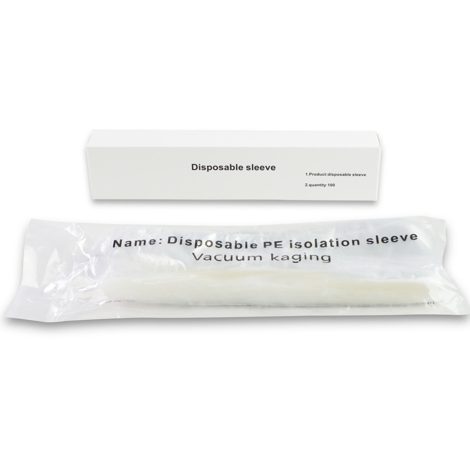 500PCS Disposable Dental PE Isolation Sleeve Cover for Curing Light iLed O-Light