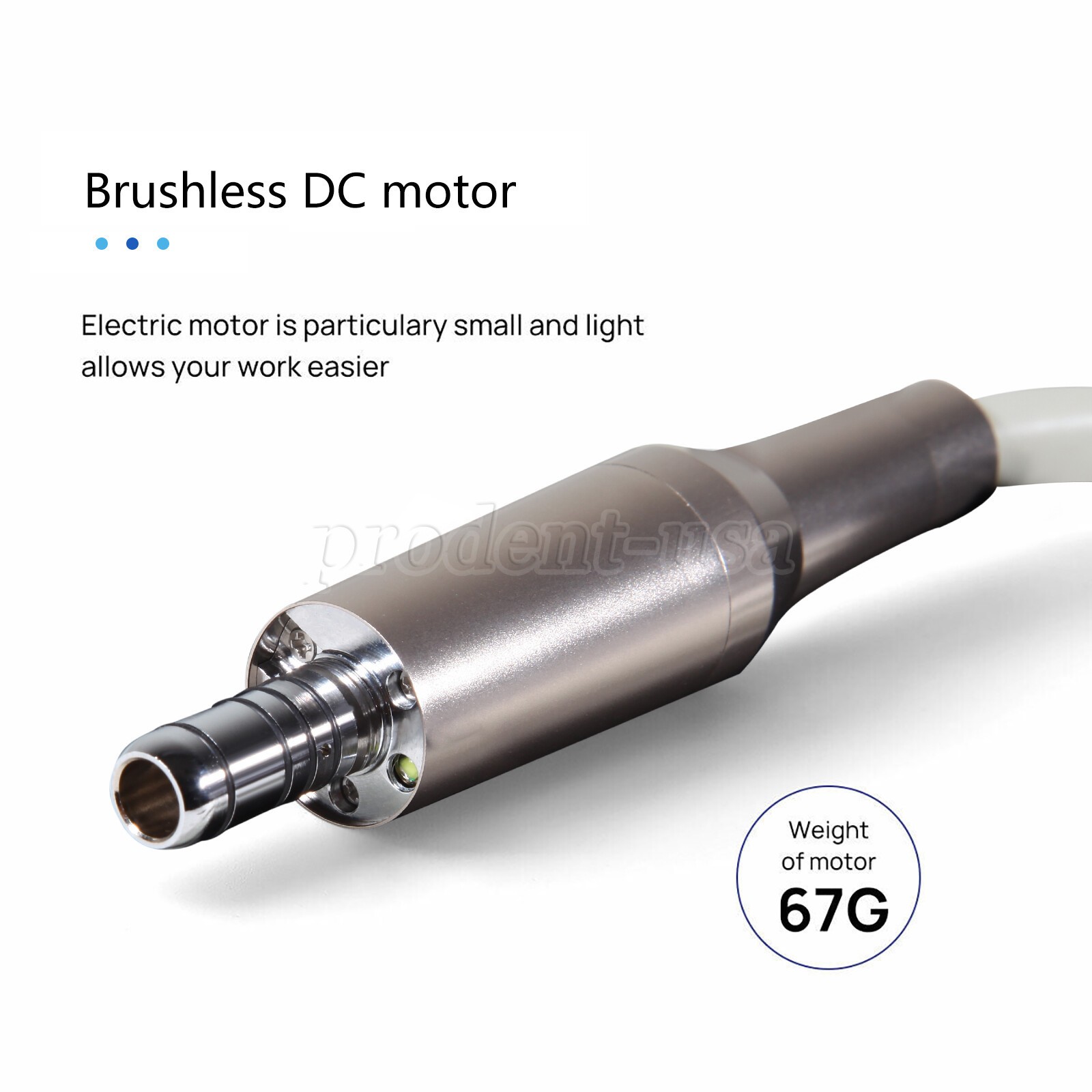 2in1 Dental LED Brushless Electric Micromotor Vector Control & Water Tank po