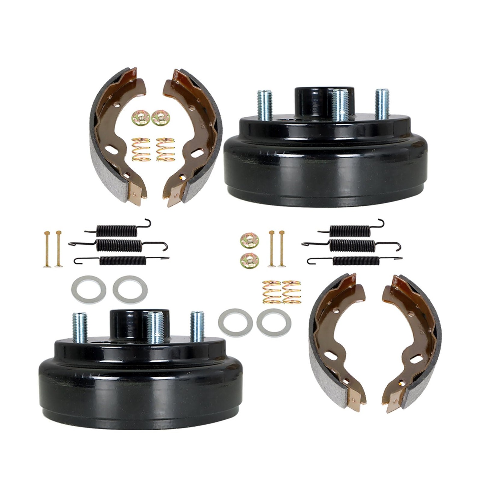 Rear Brake Hub Drum Shoe Kit 17082-G2 Replacement for EZGO TXT Electric 96+