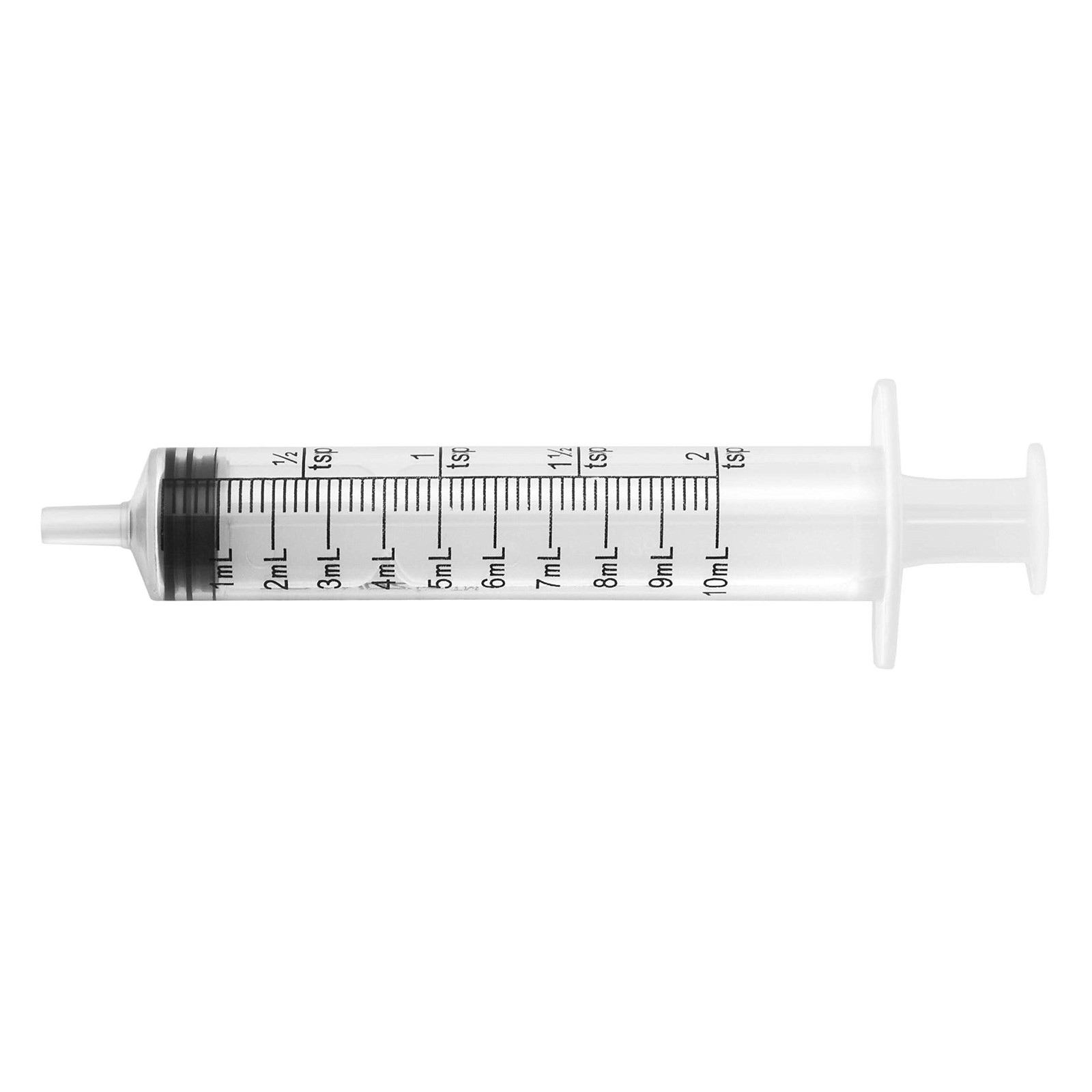 10ml Oral Syringes – 100 Pack – Luer Slip Tip, 100 Count (Pack of 1), clear