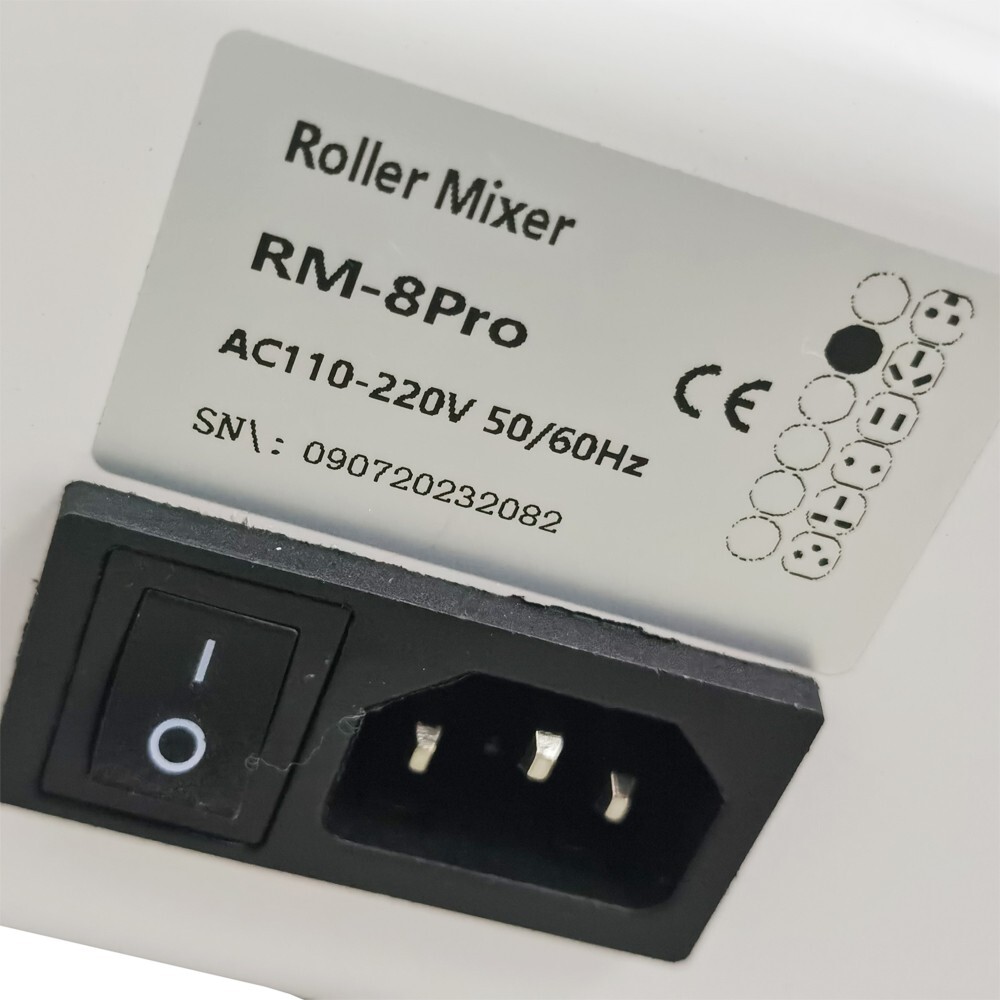 AC110-220V RM-8Pro LCD Eight Roller Liquid Test Tube Mixer Roller Mixers