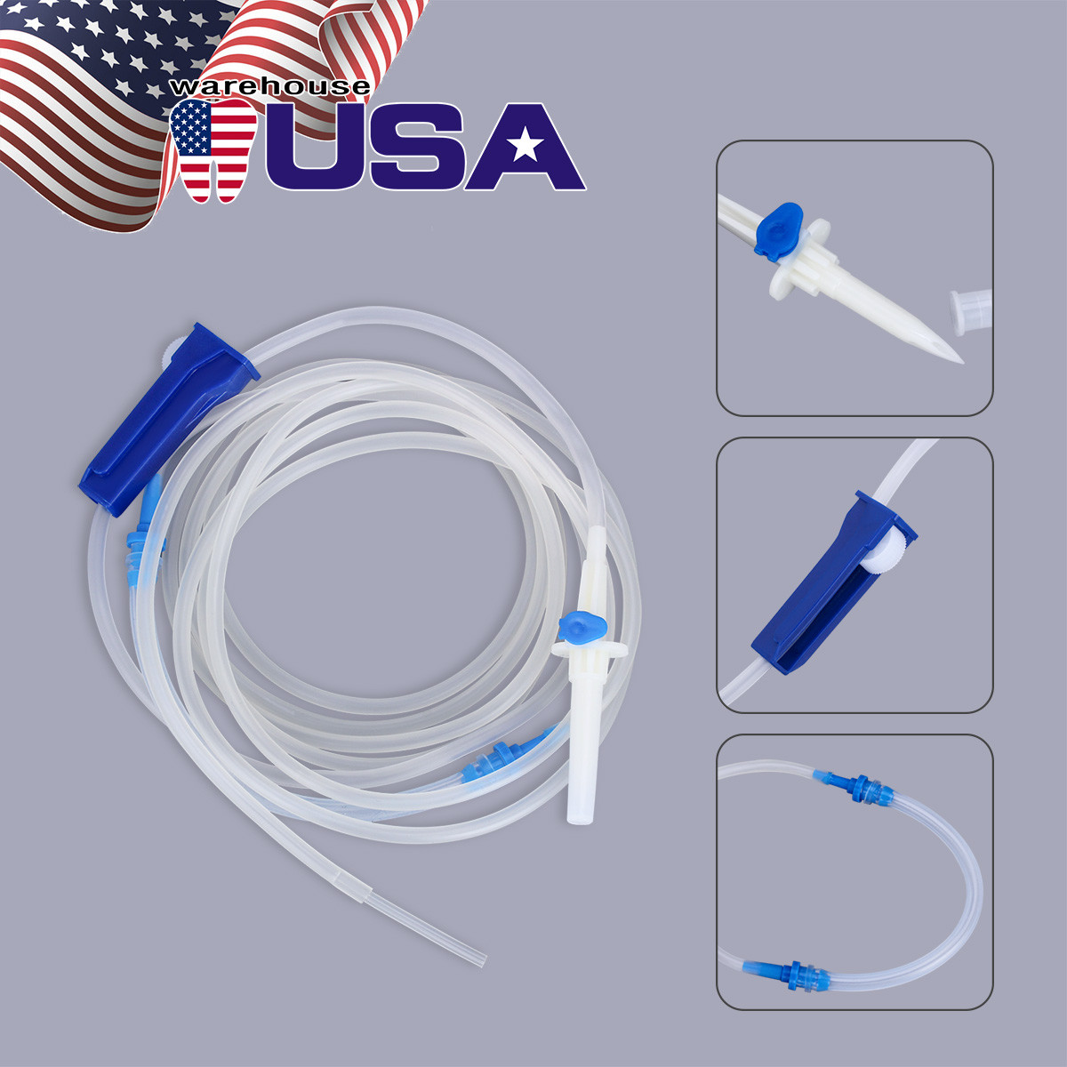 Disposable Dental Implant Irrigation Tube Hose Fit for WH Surgical Motor USA
