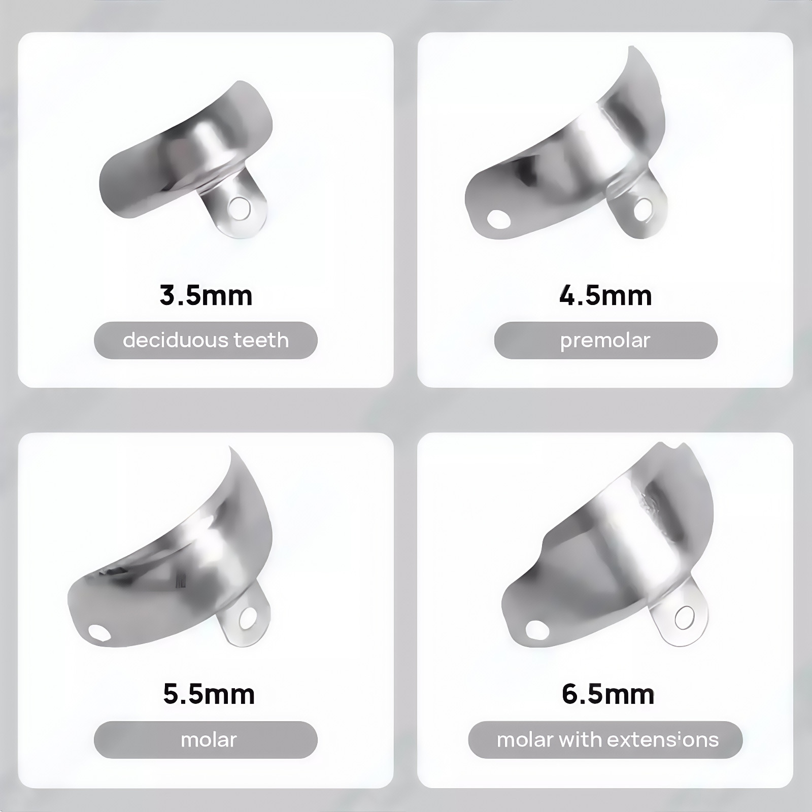 Dental Fit Garrison Palodent System Matrix Bands Ring Sectional Matrice Clamp