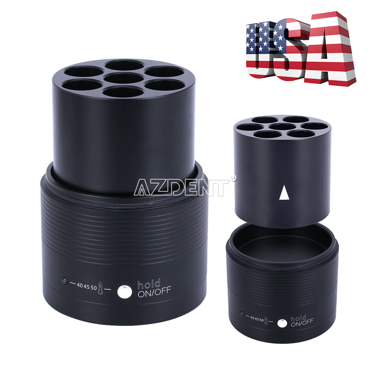 Dental Composite Resin Heater Material Warmer Soften 40/45/50℃ Adjustable