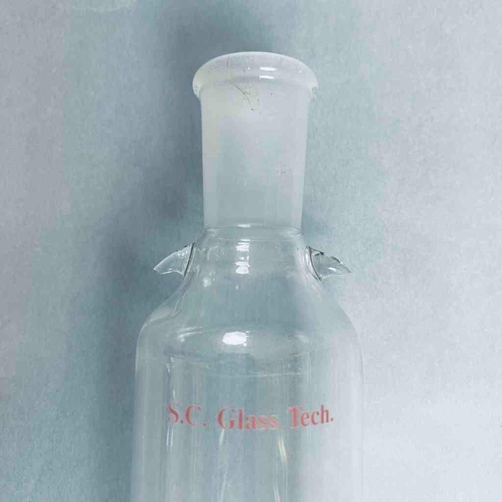 SC Glass Tech Chromatography Column Coarse 2 in. ID x 20 in. Length 24/40 Upper