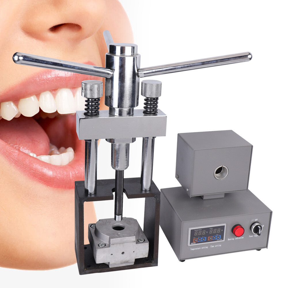 Dental Flexible Denture Machine 400W Dentistry Injection System Lab Equipment CE