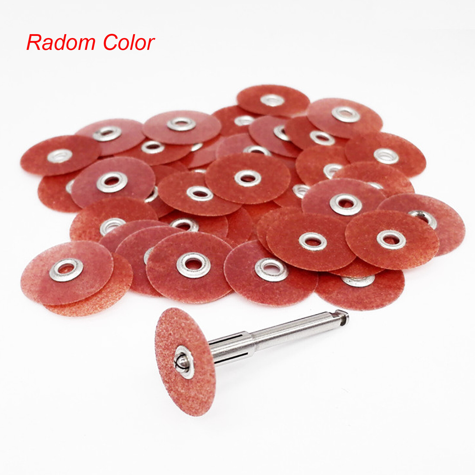 50 Pcs Dental Sof-Lex Extra Thin Contouring And Polishing Discs Refills Mandrel