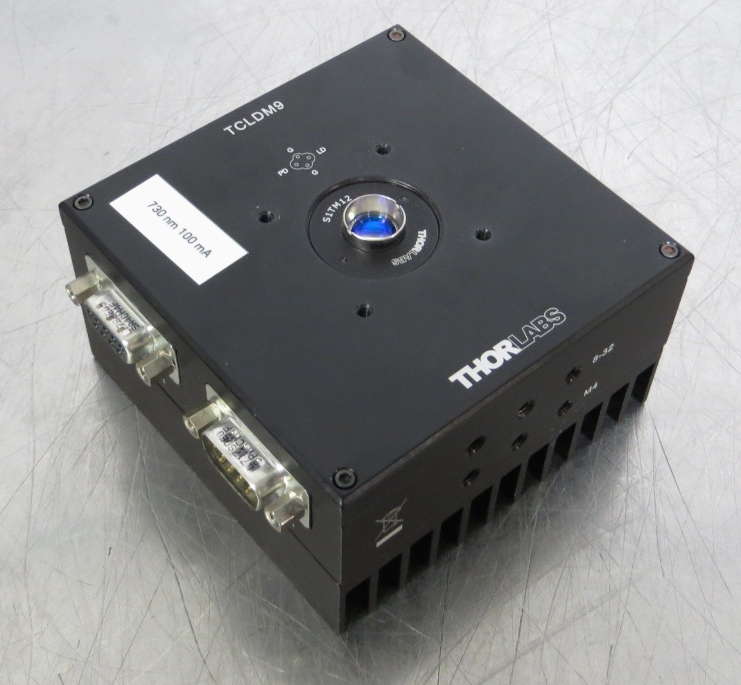 T203318 Thorlabs TCLDM9 TE-Cooled Laser Diode Mount w/ Unknown Diode