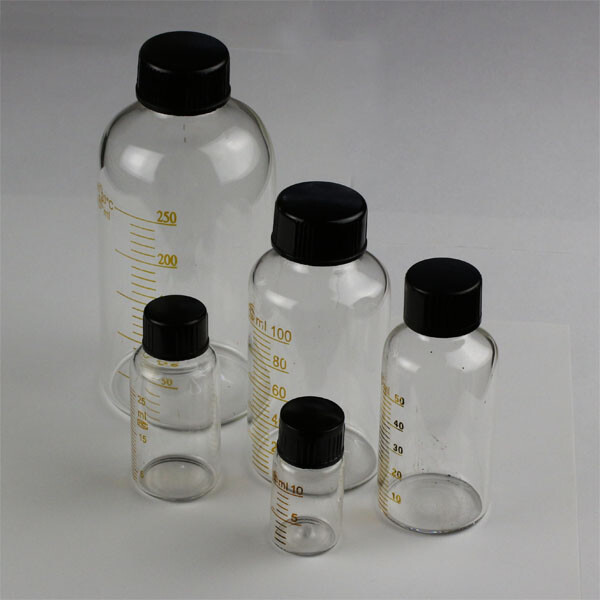 5ml – 250ml Reagent Bottles with Scale Chemistry Biology Laboratory Supplies