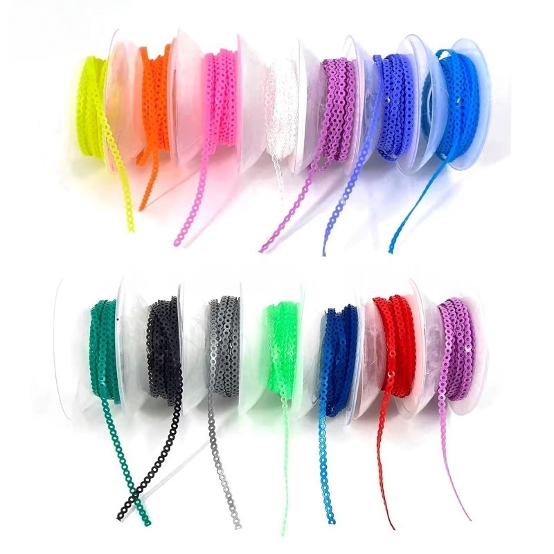 Dental Orthodontic Elastic Ligature Ties & Power Chain Teeth Brace Rubber Bands