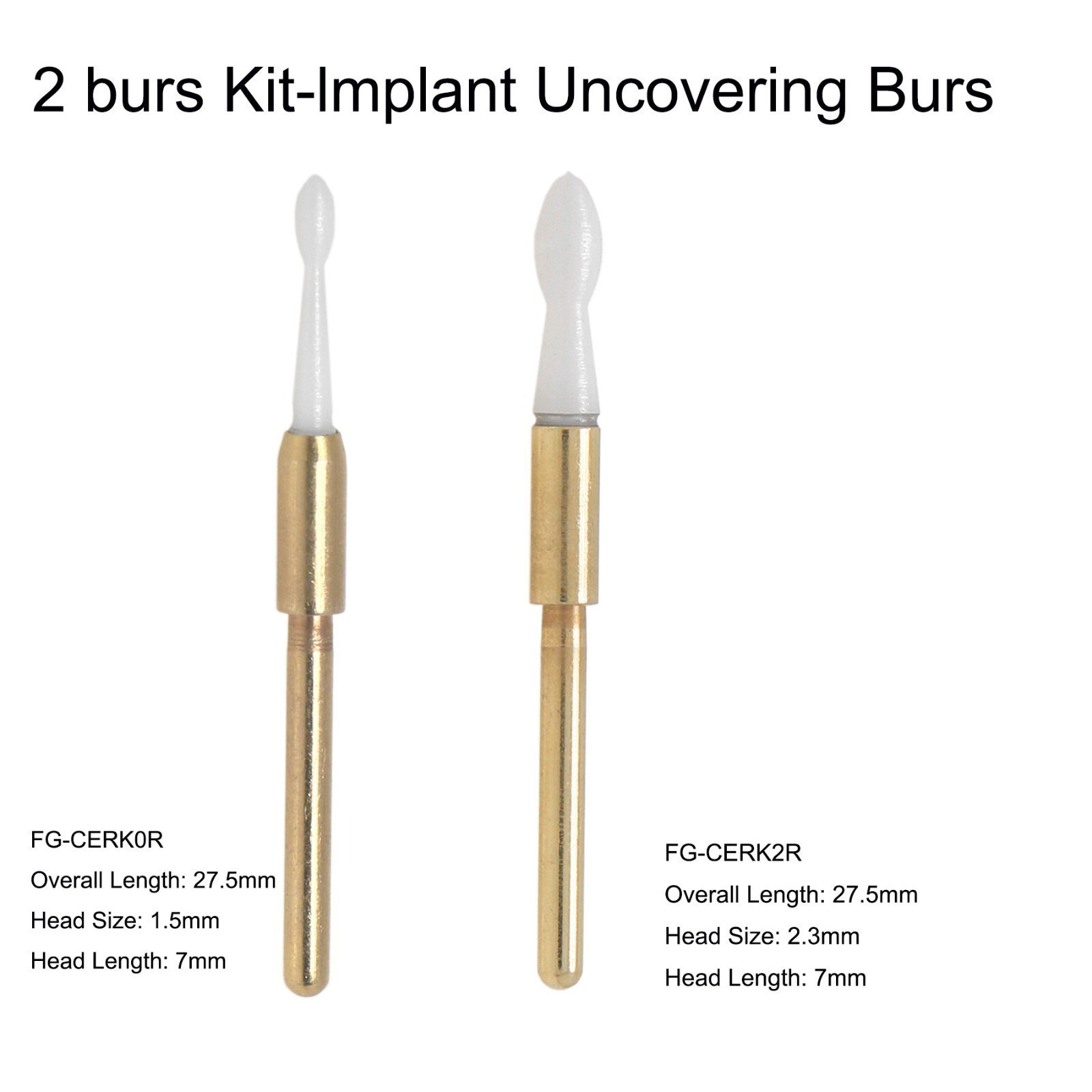 Dental Surgical Ceramic Soft Tissue Trimmer Bur for Gingivectomy – FG