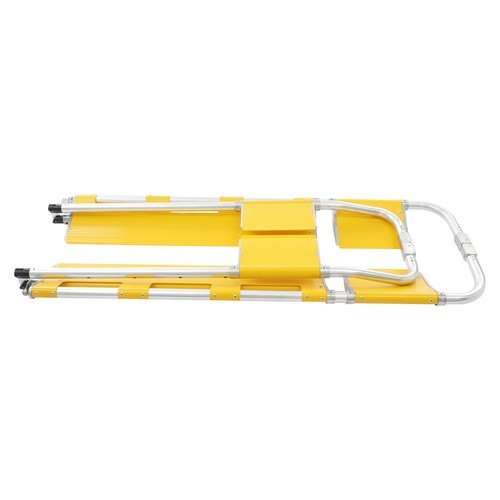 Foldable Aluminum Scoop Stretcher EMS Portable Rescue Stretcher Adjustable Lengt