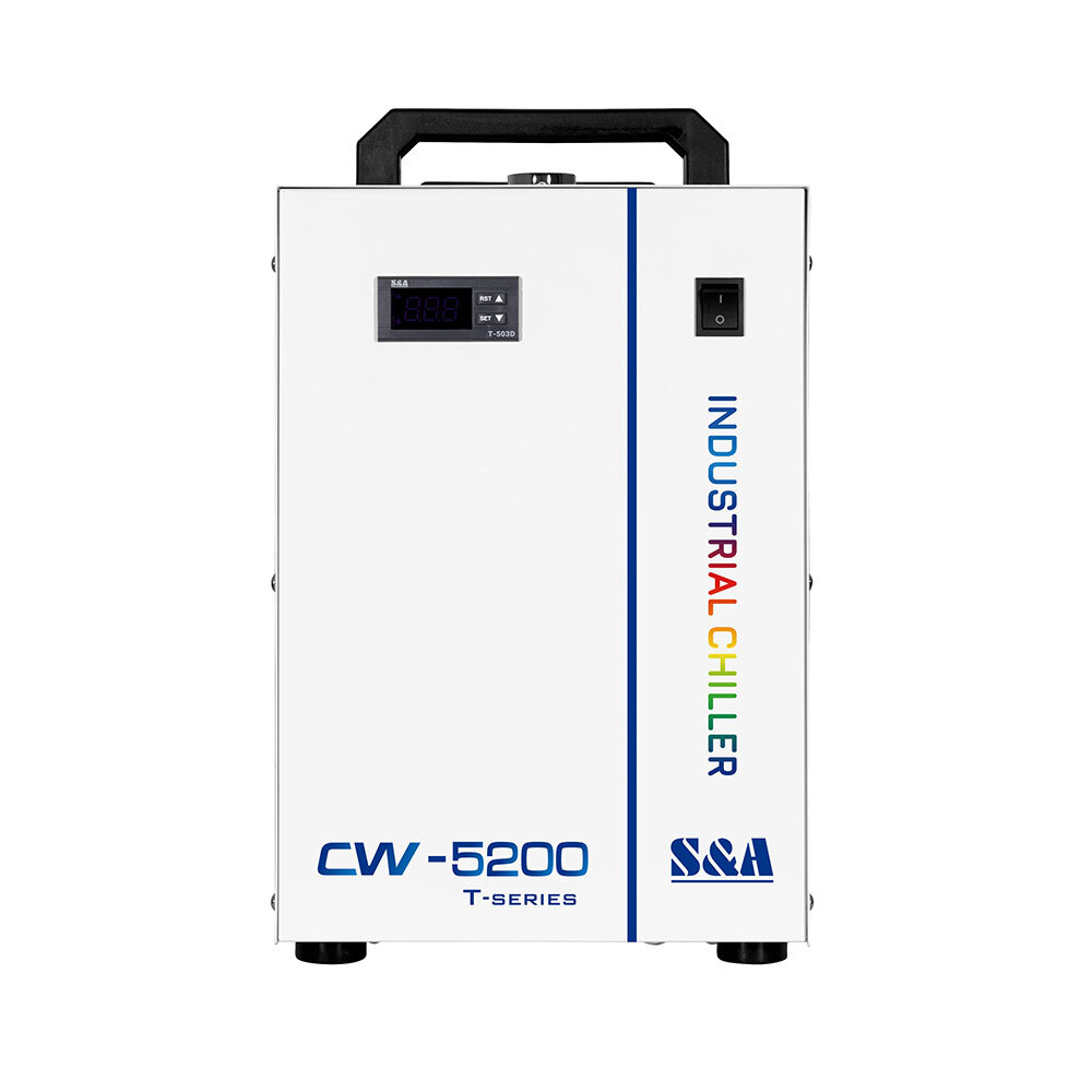 S&A CW-5200DH Industrial Water Chiller 6L AC 1P 110V 60Hz US Stock