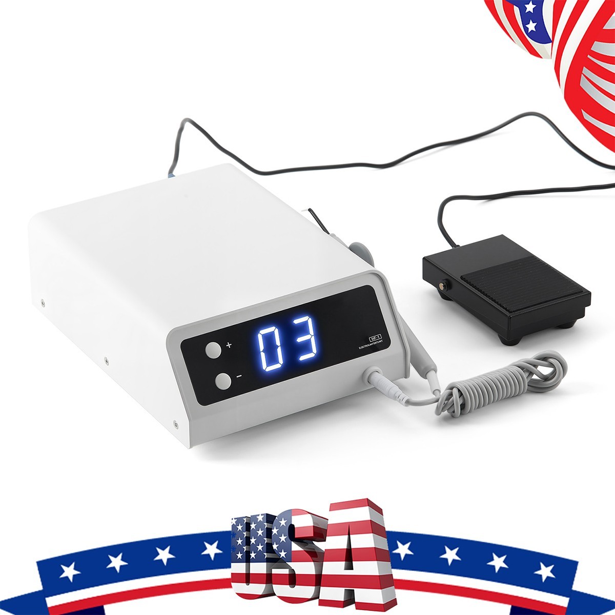 Dental Electrosurge Electrosurgery Unit for Cutting + Coagulating