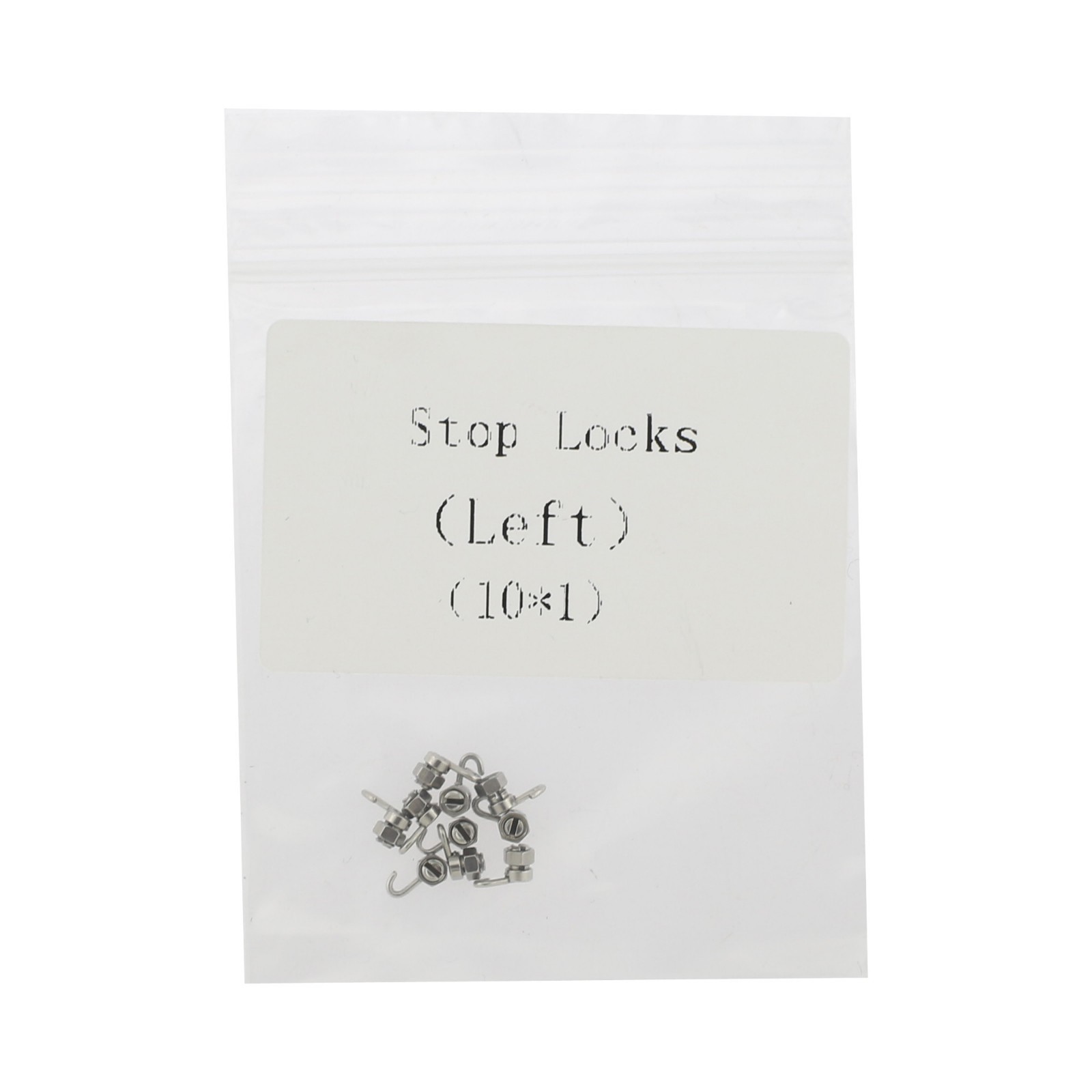 Dental Orthodontic Crimpable Arch Wire Stop Locks Activity Hooks Left Right Set