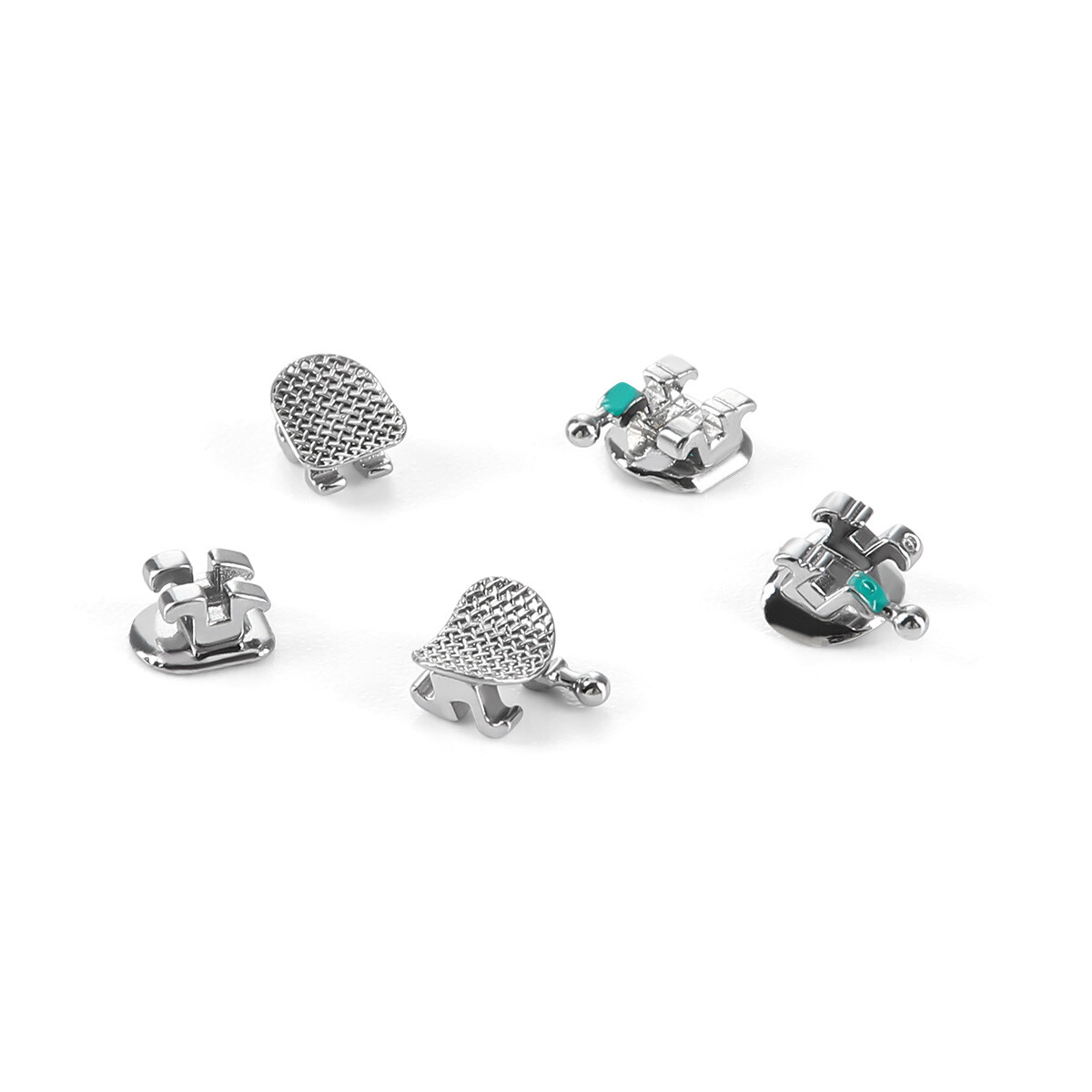 AZDENT PLUS Dental Orthodontic Brackets Braces Mini/Standard Roth/MBT 022/018