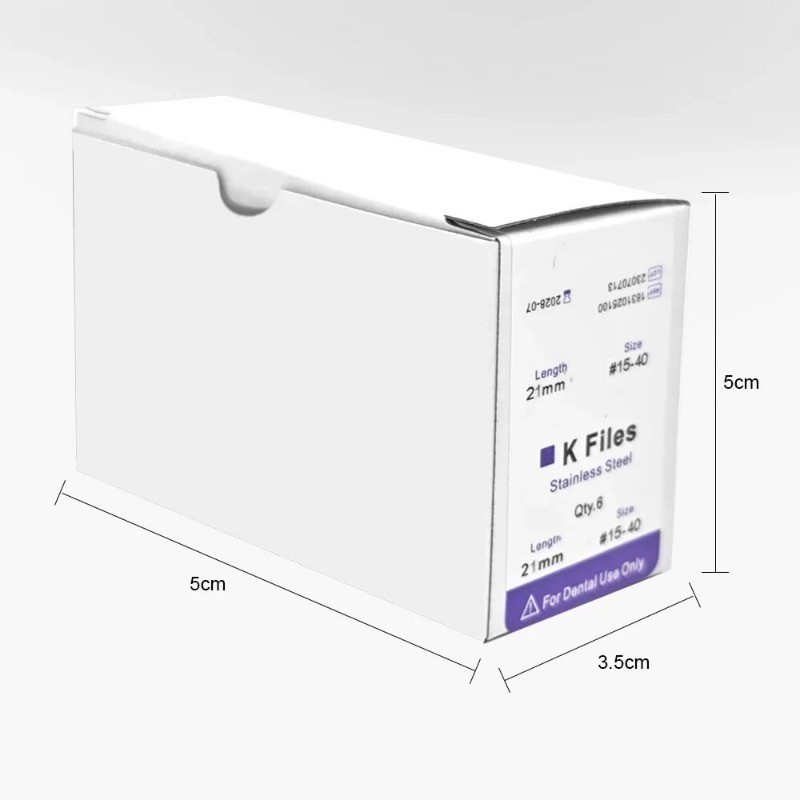 Dental Endo Files Hand Use K/H/R File 21/25/28/31mm Stainless Steel Endo Files