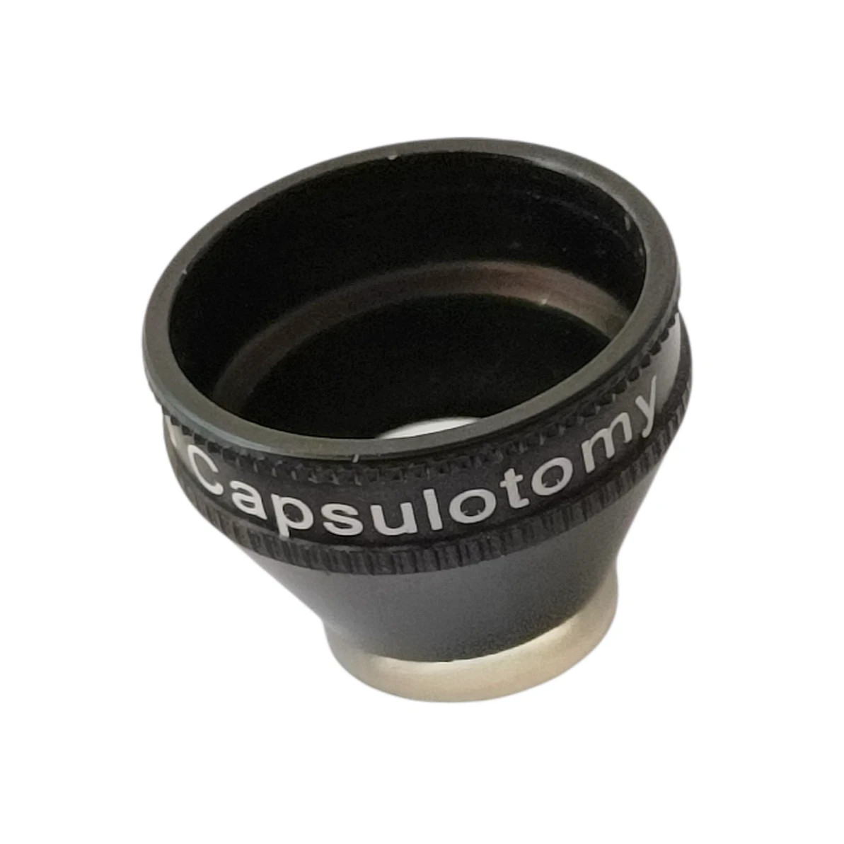 Anodized Light Weight Metal Rim Brand New YAG Capsulotomy Fundus Lens With Box