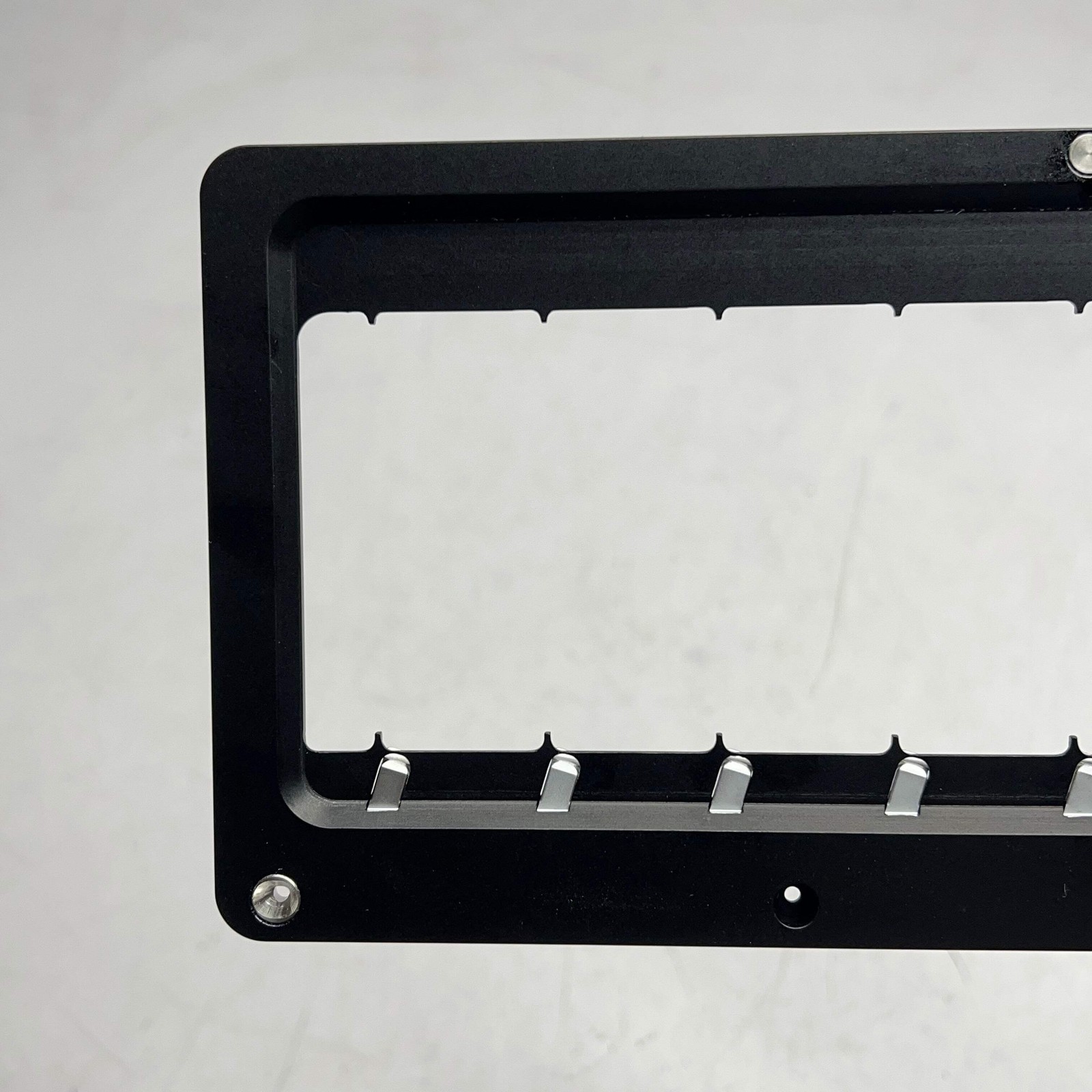 META SYSTEMS Modular Stage Adapter Plates for Microscopes 10.5″x5″ Black