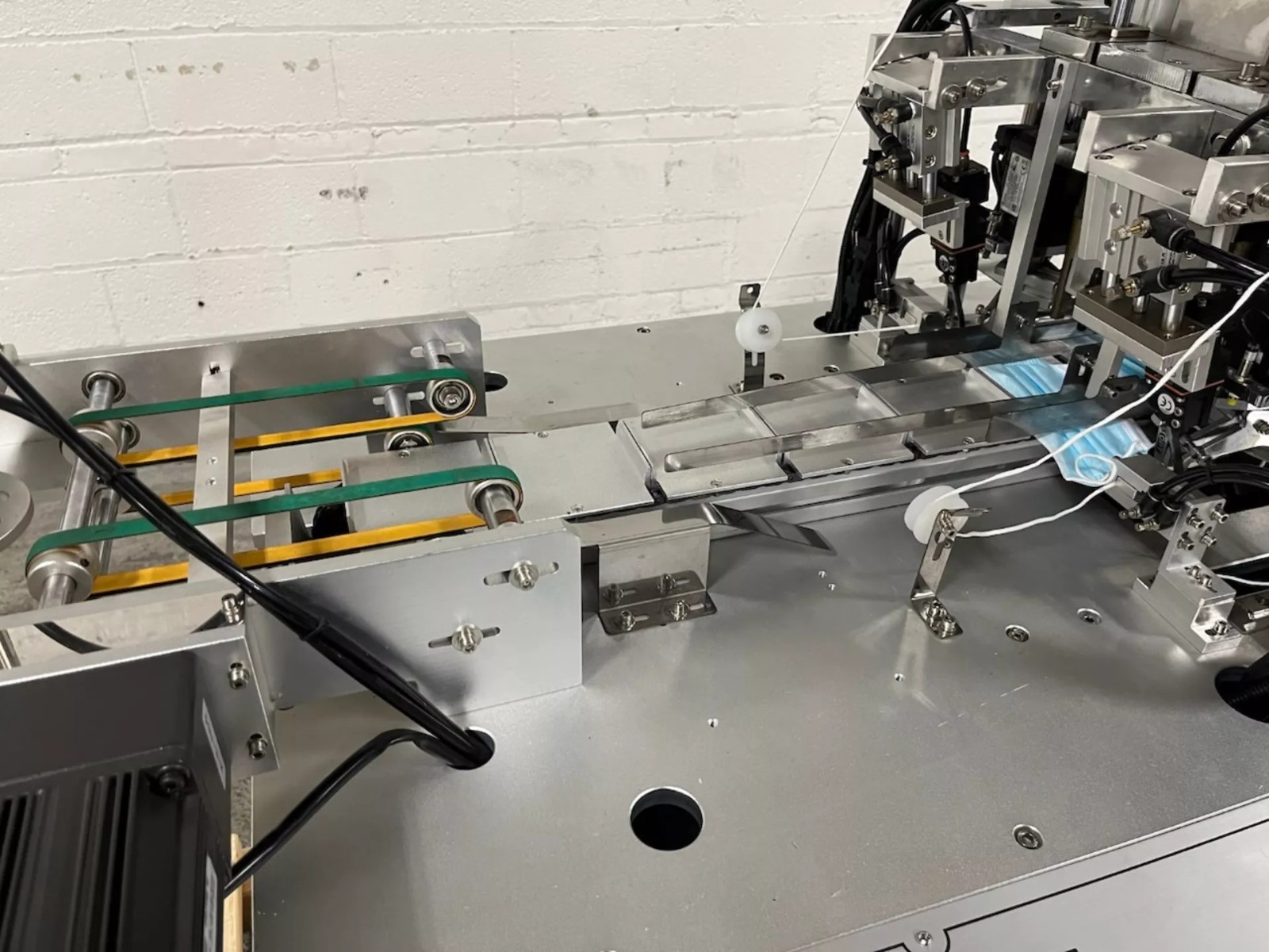 Automatic 3-Ply Face Mask Manufacturing Line | 100–120 Masks ASTM Level 3