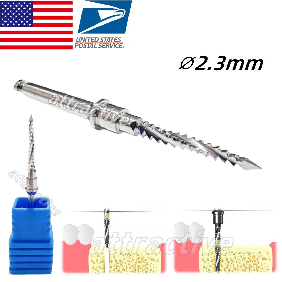 Dental Cross Cutter Drill Implant Bone Cut Debris Blade Fit Lindemann Point Head