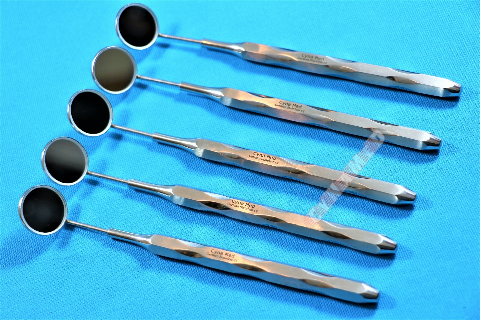 German X5 Dental Mouth Mirror #5 Unique Hollow Handle Dental Instruments Dentist
