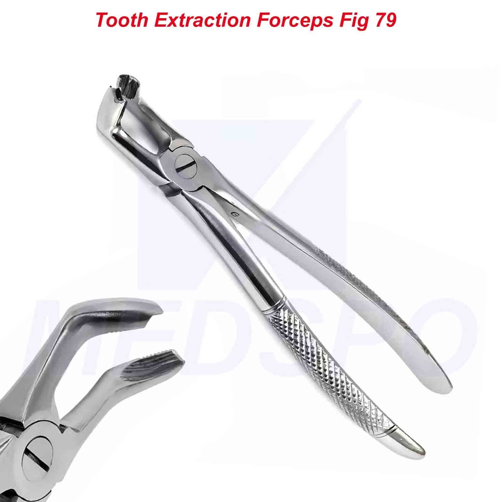 Surgical Fig 79 Tooth Extraction Forceps Dental Lower Wisdom Extracting Tools CE
