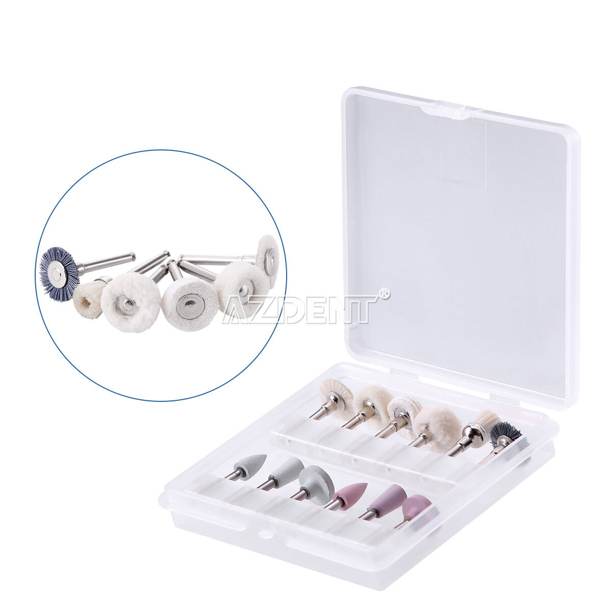 Dental Composite Polishing RA Burs 2.35MM Latch type for Finishing&Polishing