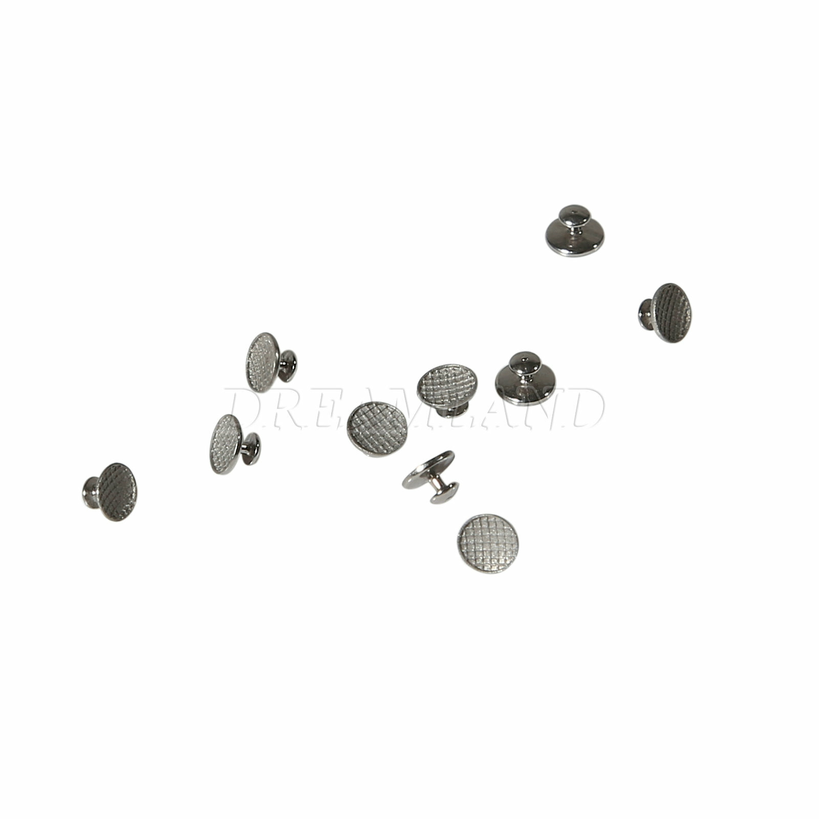 1Bag Orthodontic Lingual Buttons Bondable Round Traction Chain Mesh Base