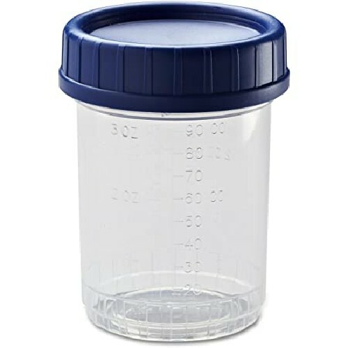 *1-Pack* Medline Click-n-Close Specimen Container With ID Label 4oz DYND30389