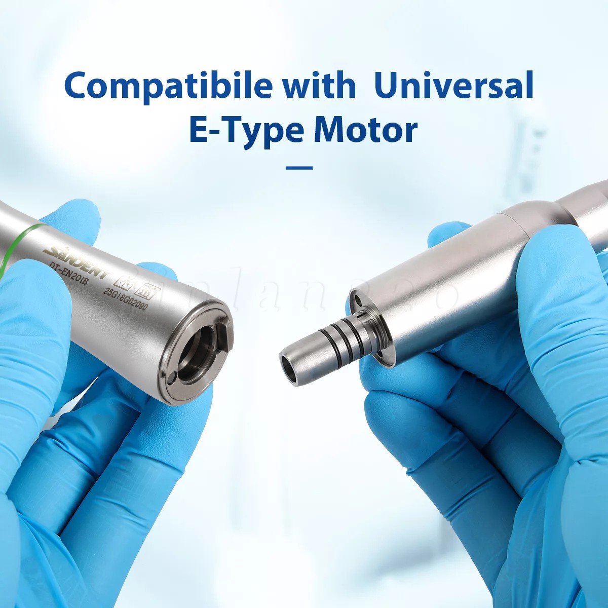 LED Fiber Optic 20:1 Detachable 75N Dental 20:1 Reduction Implant Handpiece