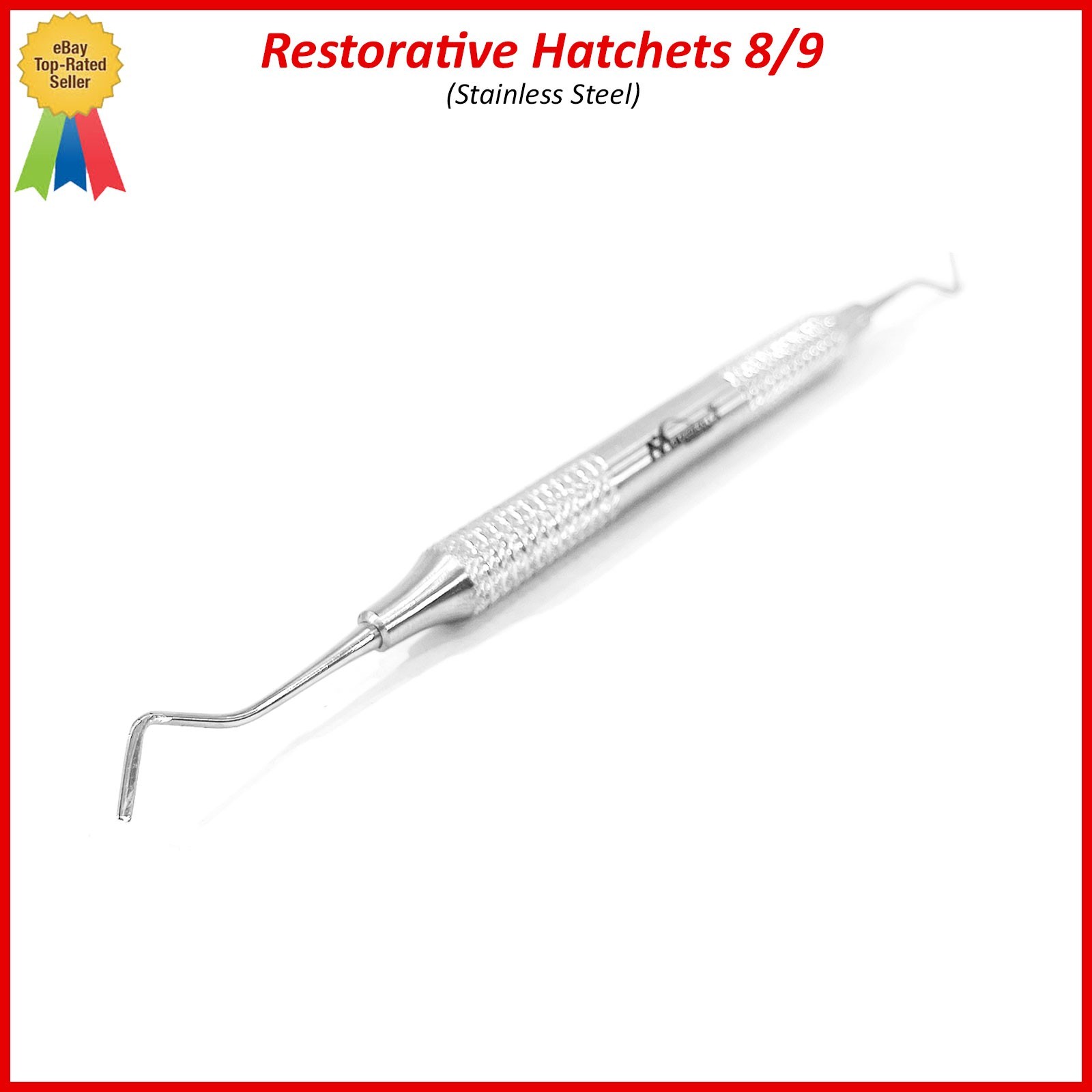 Restorative Enamel Hatchet 8/9 Double Ended German Quality Dental Instrument